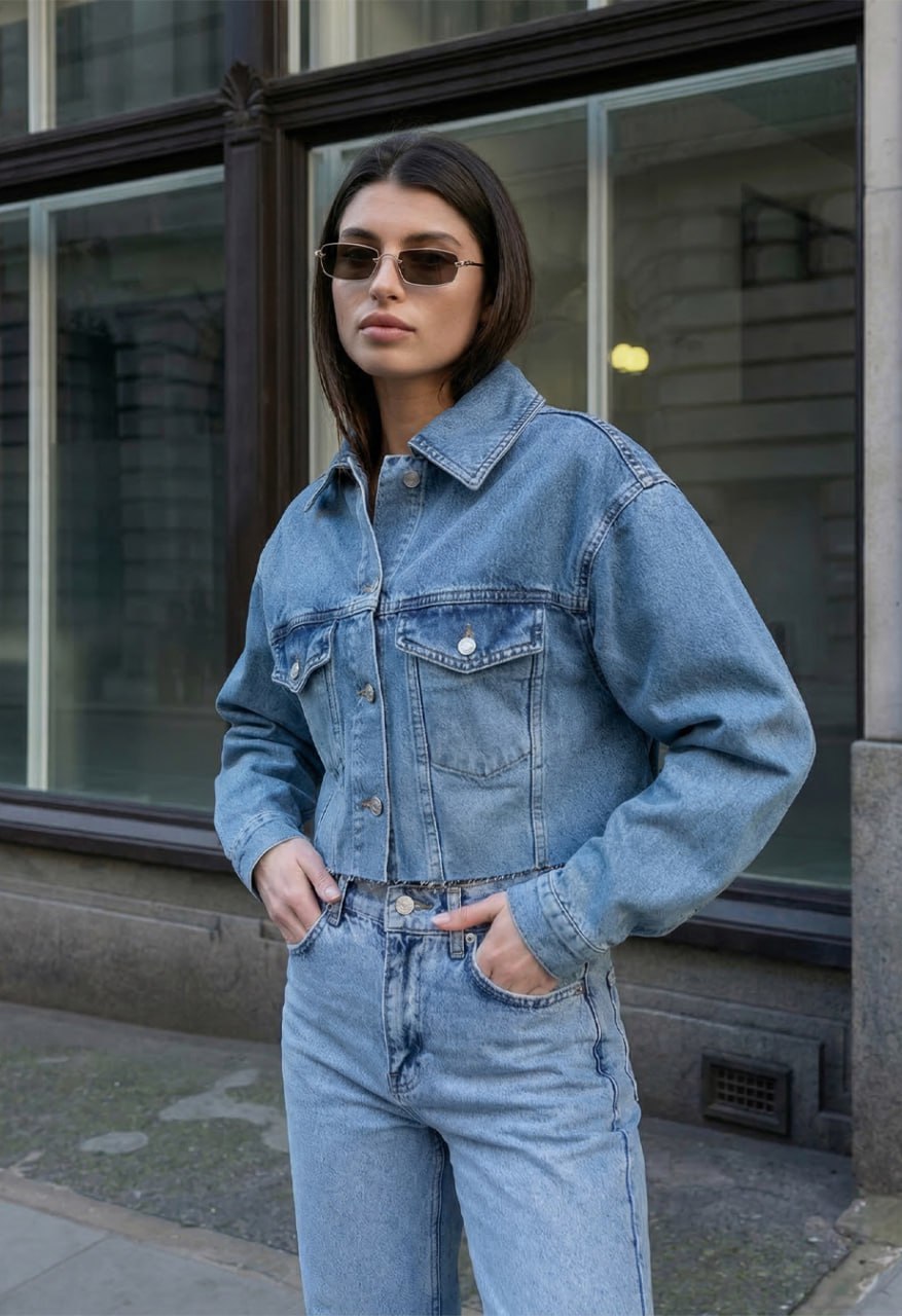 Damska Jeansova kurtka Staff blue