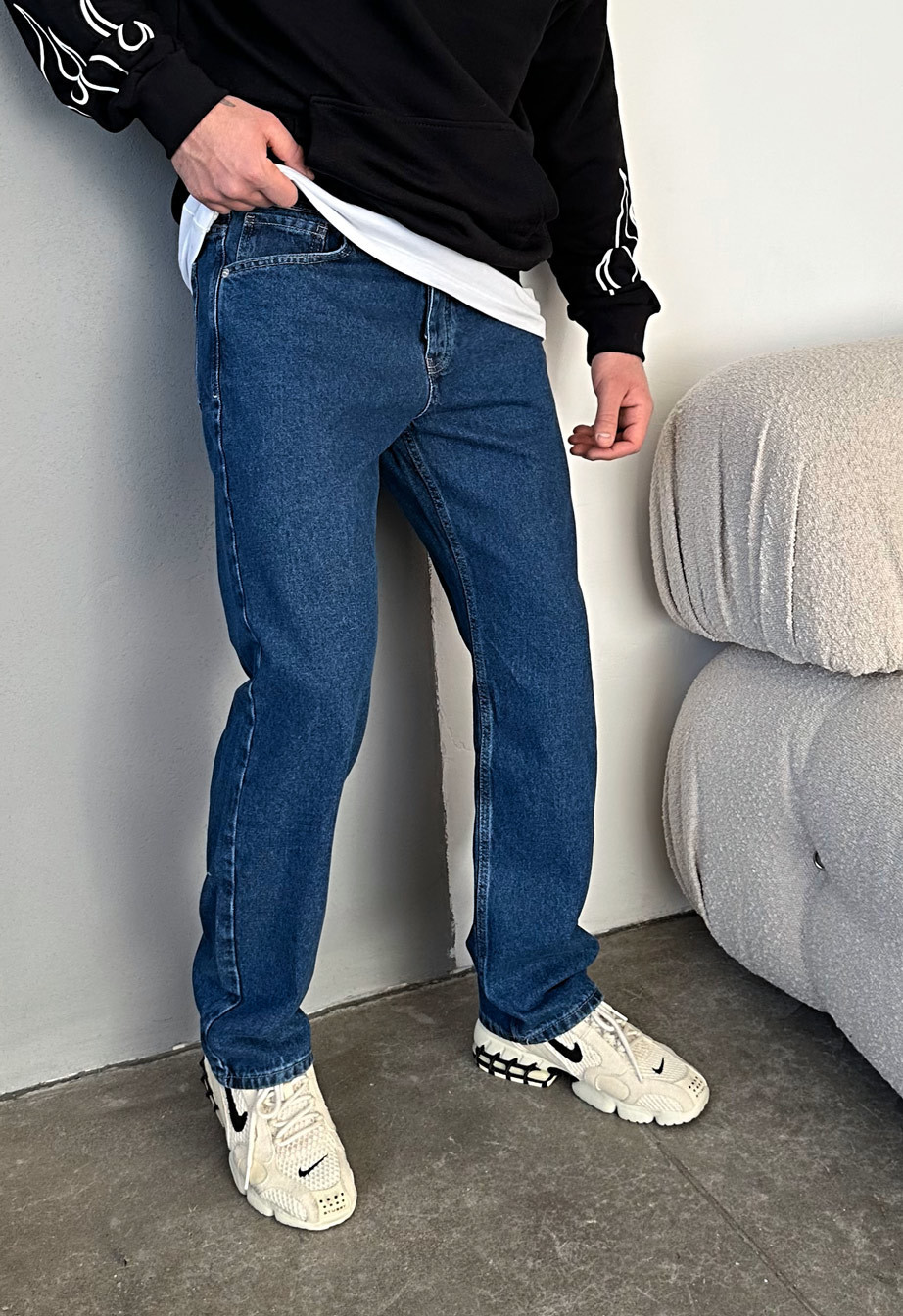 Jeansy Staff 74 c1 baggy blue