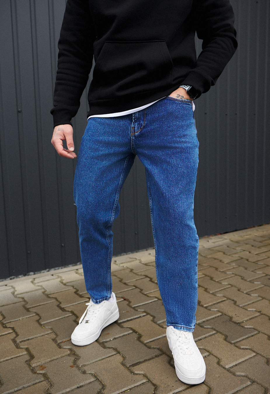 Dżinsy Staff 13 blue slim