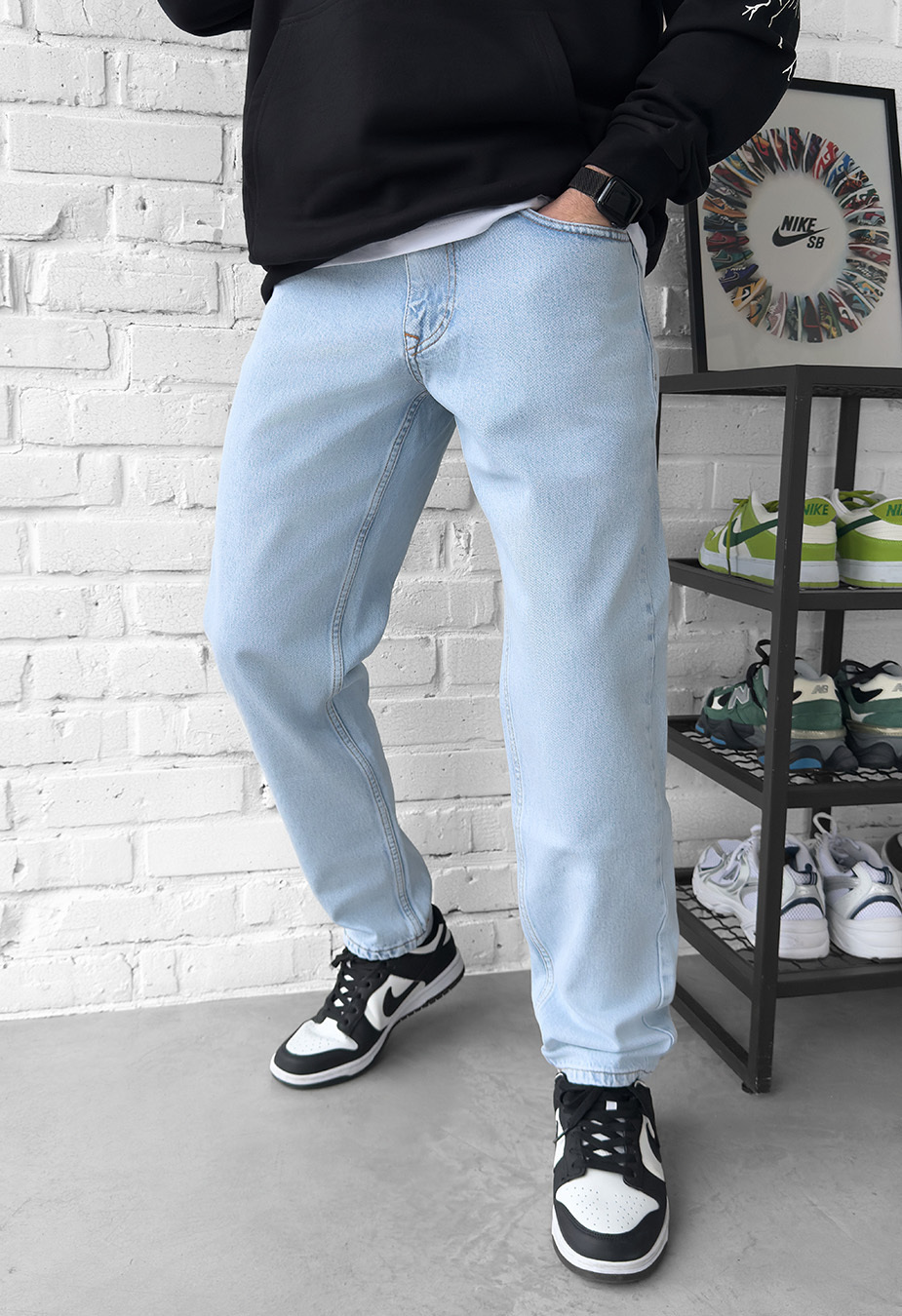 Dżinsy Staff 24 light blue regular