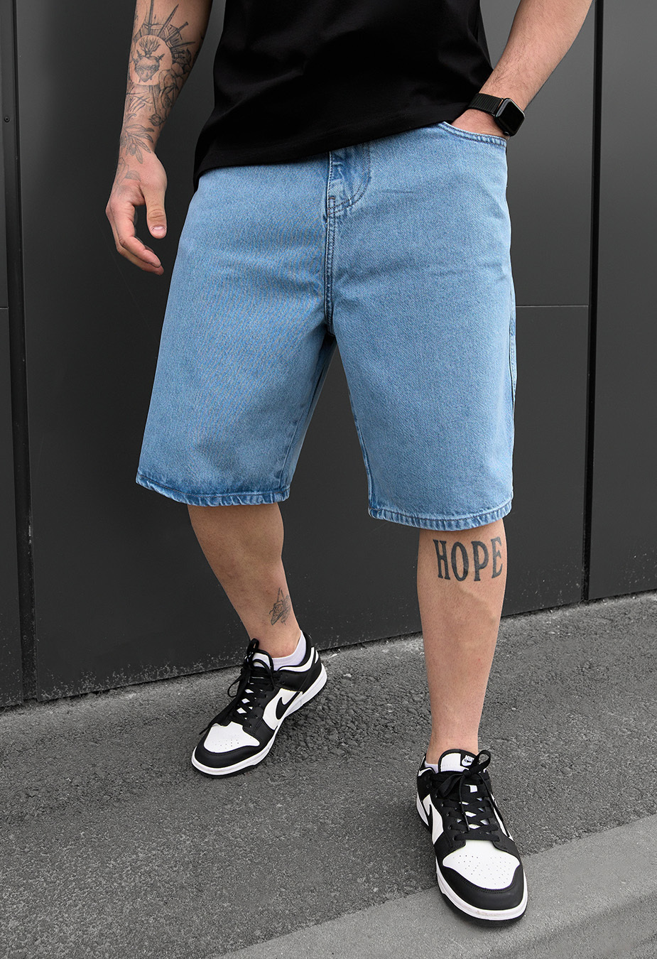 Spodenki dżinsowe Staff 6 baggy blue