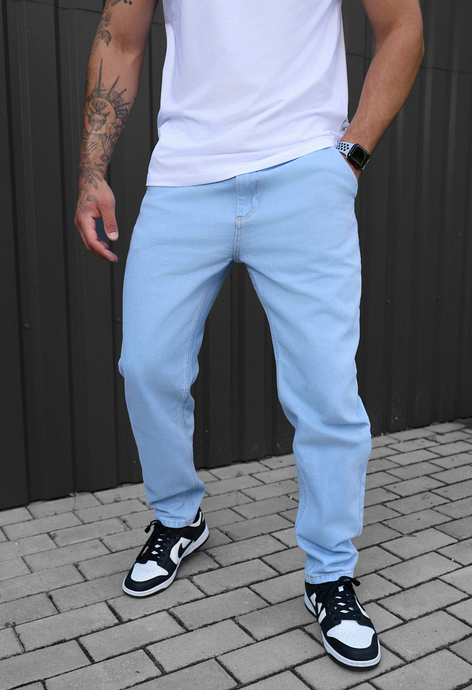 Dżinsy Staff 10 light blue regular