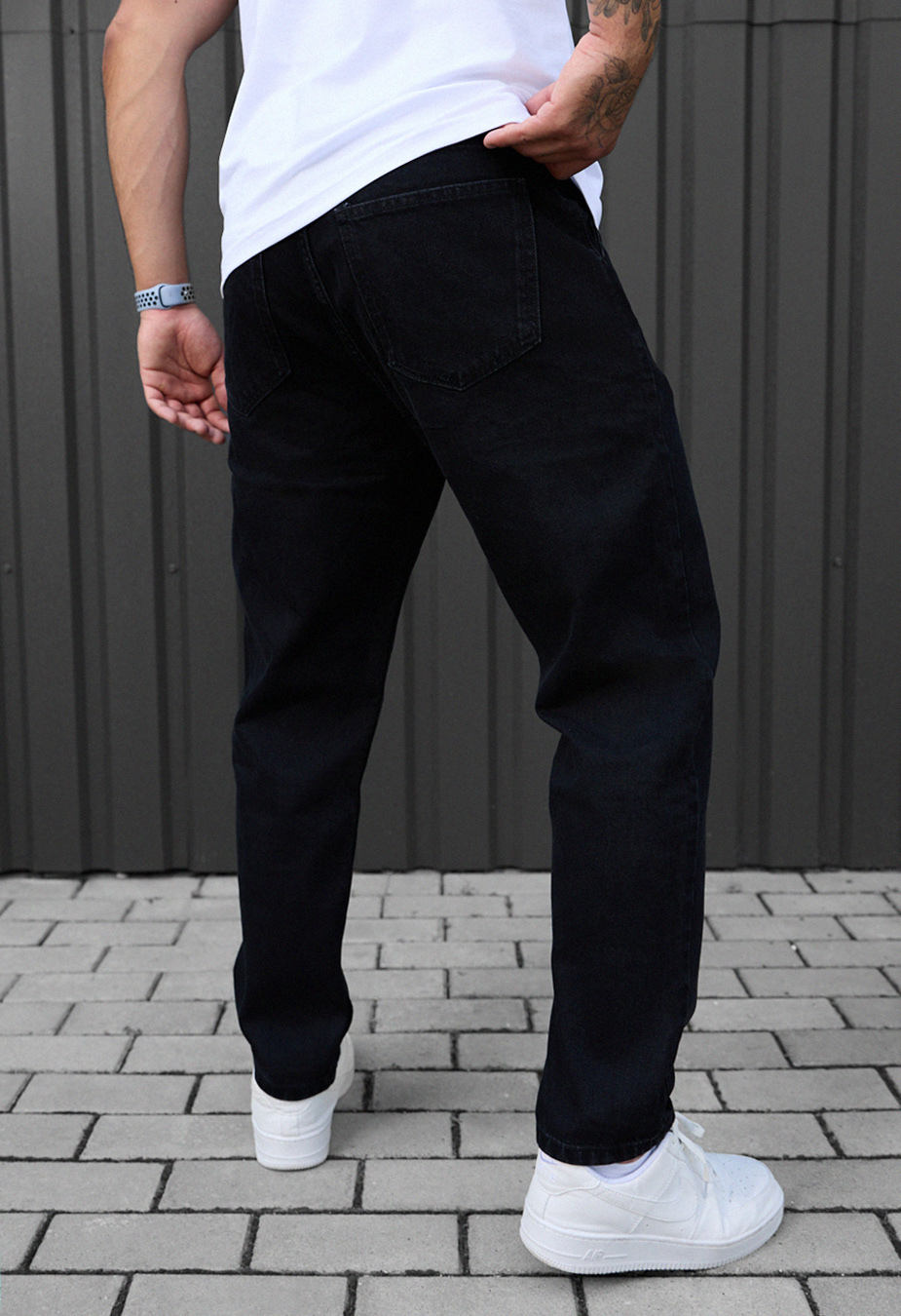 Dżinsy Staff 10 black regular