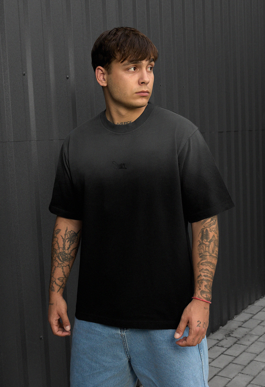 Koszulka Staff va1 black logo oversize