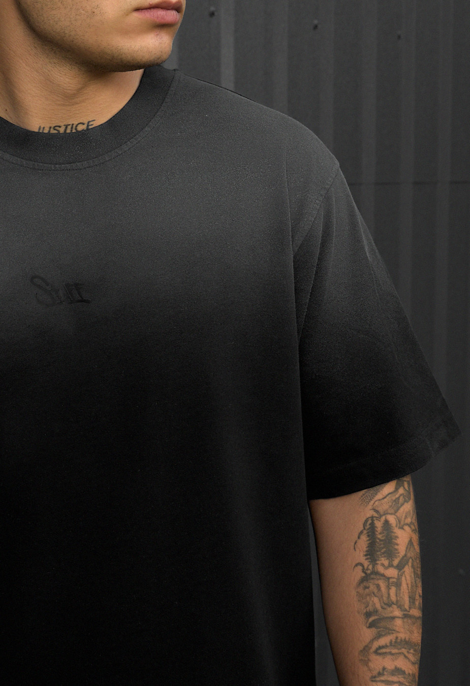 Koszulka Staff va1 black logo oversize