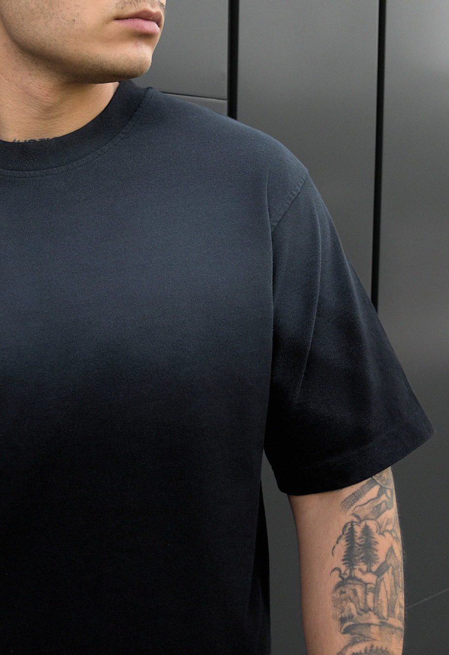 Koszulka Staff va1 black oversize