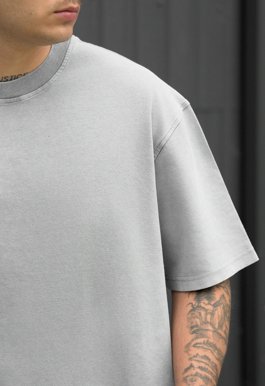 Koszulka Staff va2 gray oversize