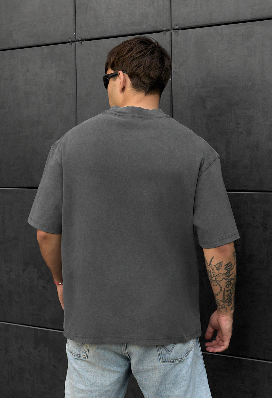 Koszulka Staff va2 dark gray oversize