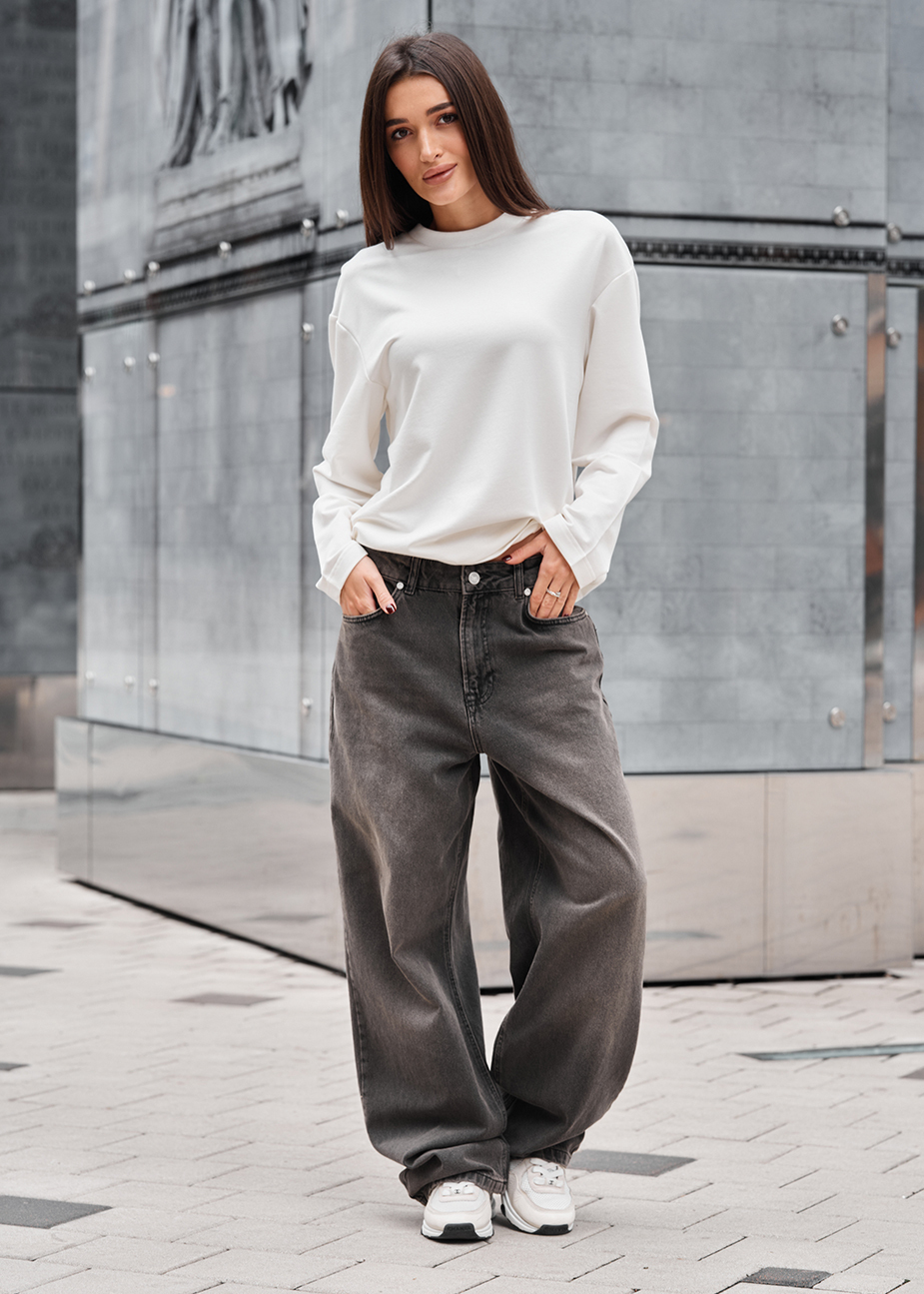 Dżinsy Staff gray boyfriend