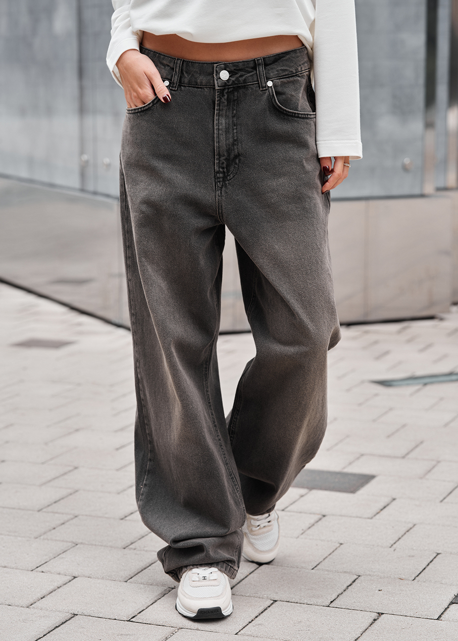 Dżinsy Staff gray boyfriend