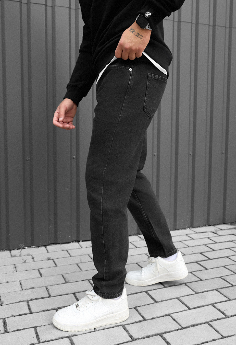 Dżinsy Staff 14 black regular