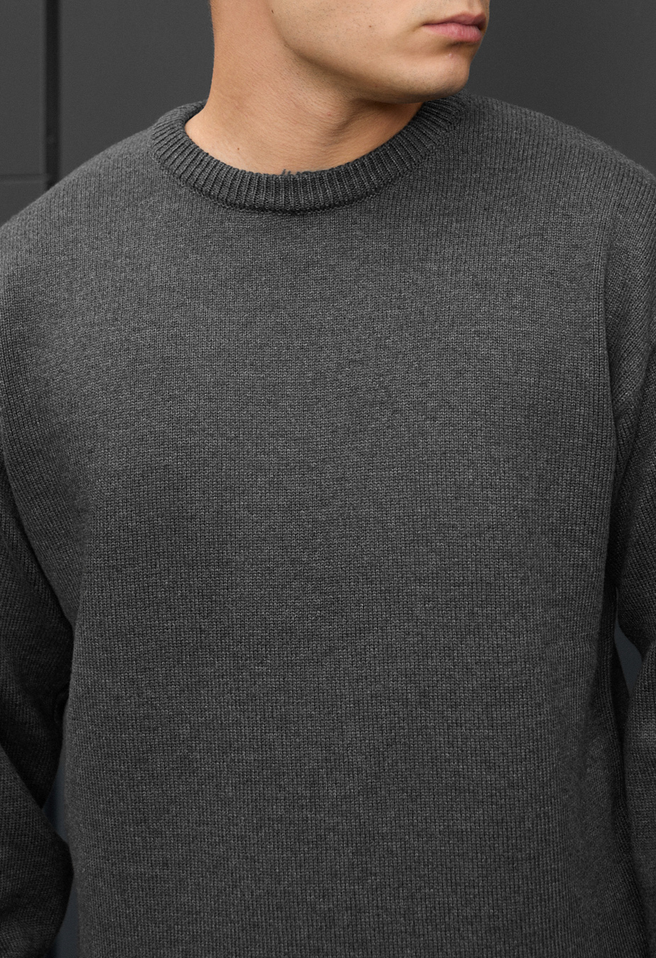 Sweter Staff 102 hraphite