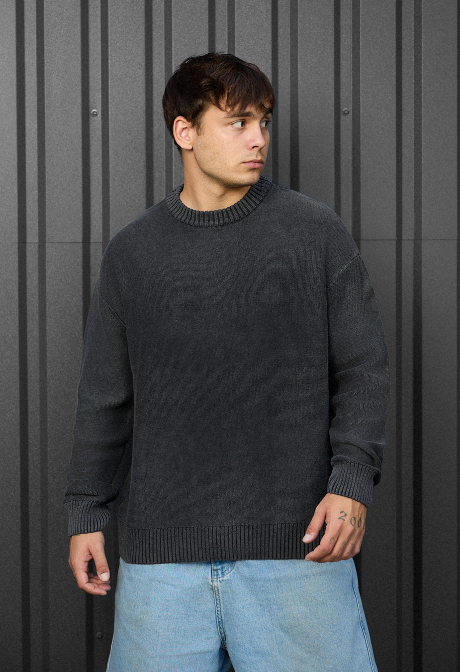 Sweter Staff 104 graphite