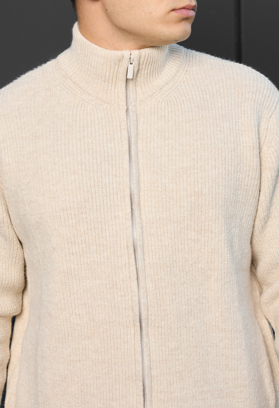 Sweter dzianinowy Staff 99 milk oversize