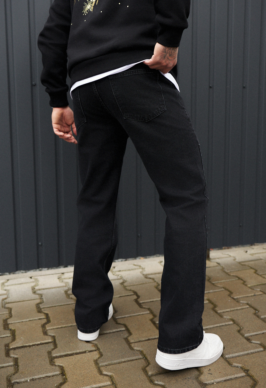 Dżinsy Staff 035 black