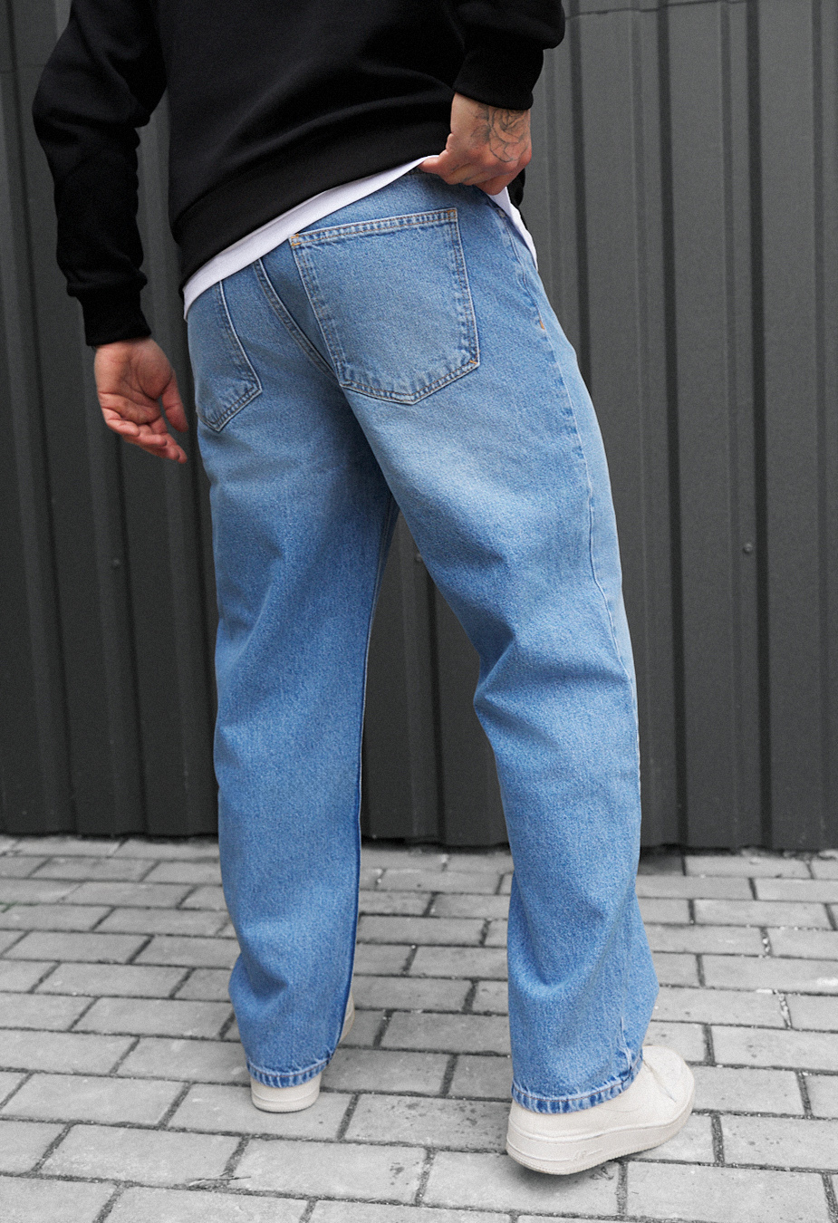 Dżinsy Staff 040 light blue baggy