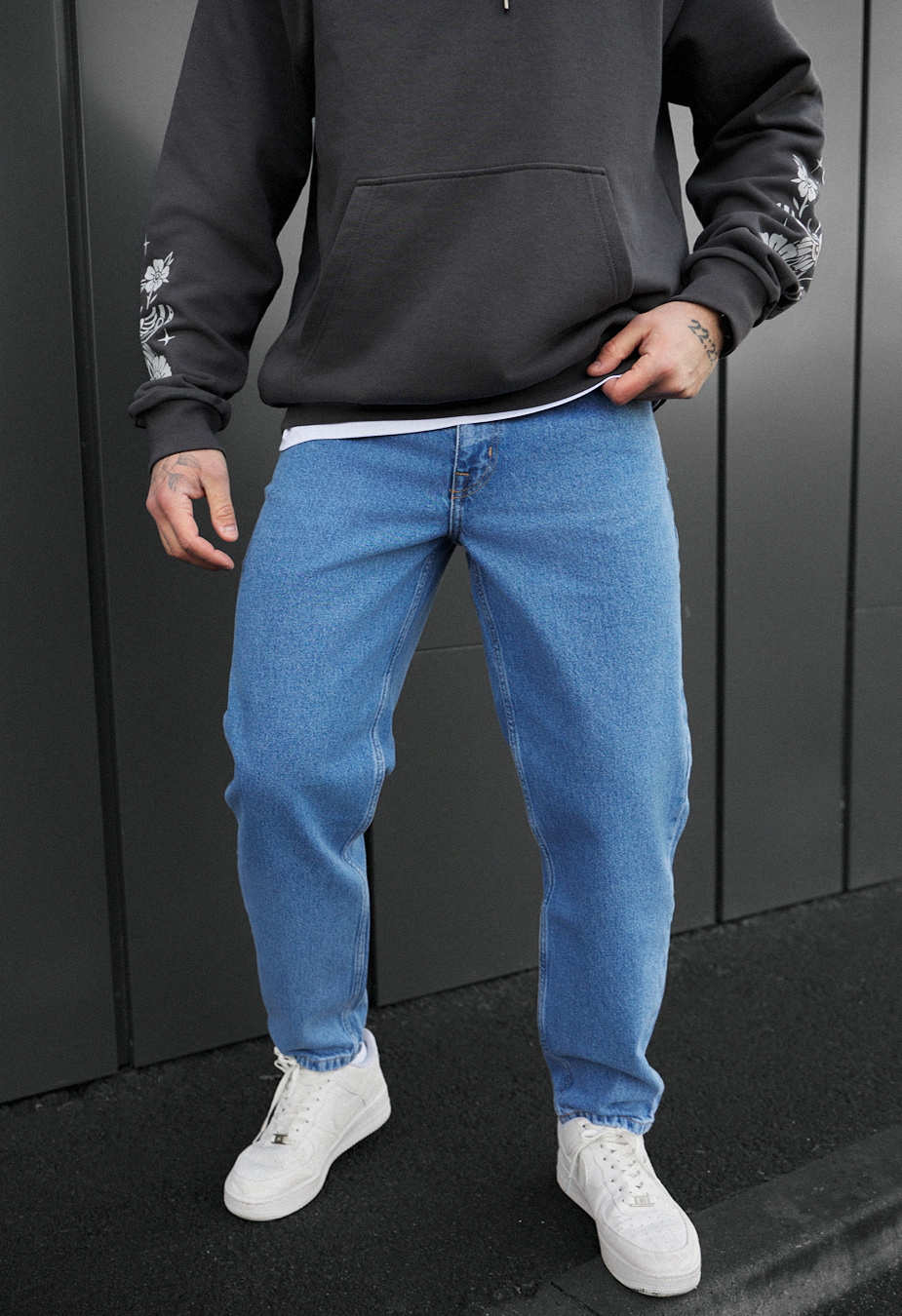 Dzinsy Staff 048 blue regular