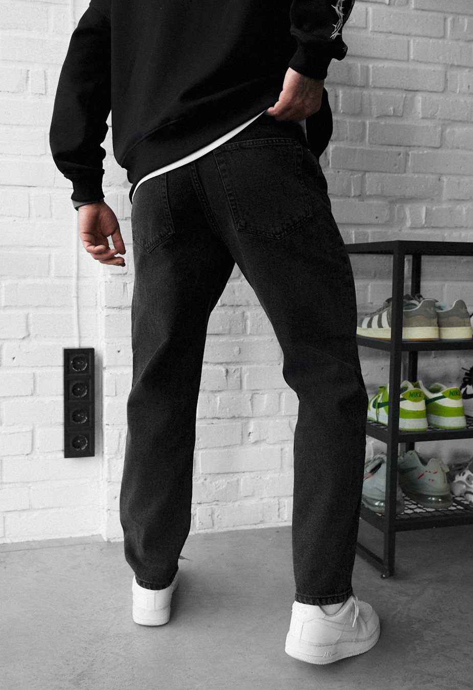 Dżinsy Staff 02 regular dark gray