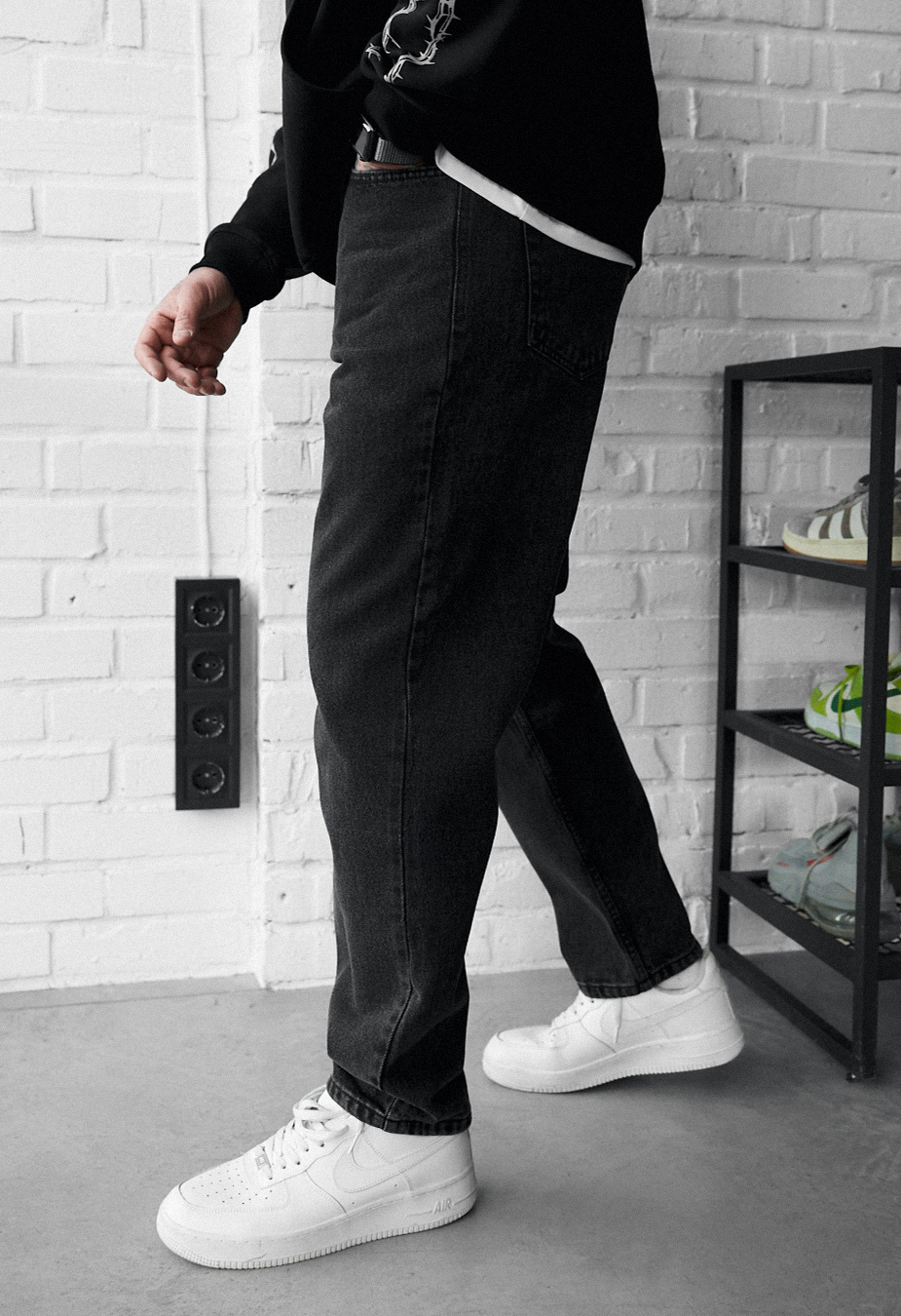 Dżinsy Staff 02 regular dark gray