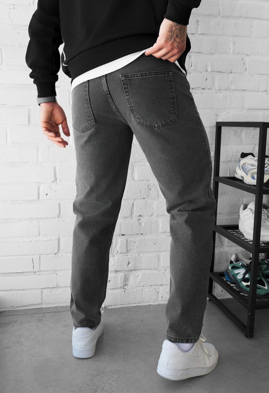 Dżinsy Staff 30 gray slim