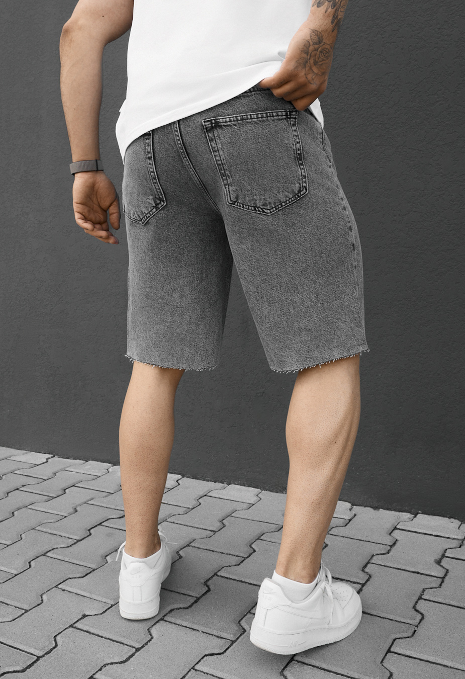 Spodenki Staff 13 gray baggy