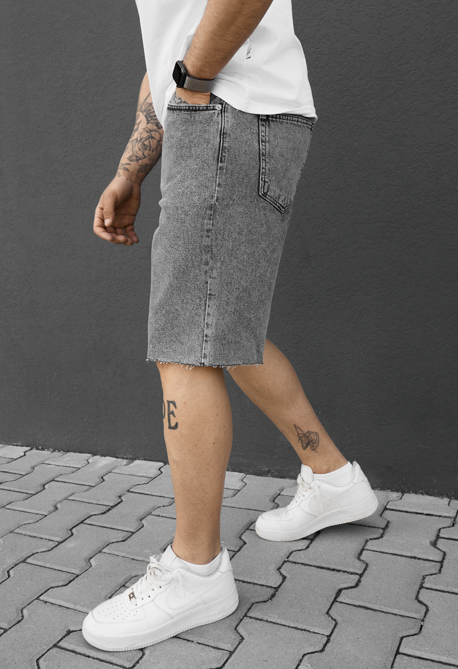 Spodenki Staff 13 gray baggy