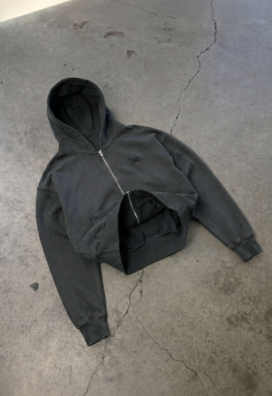 Bluza Staff logo premium washed oversize