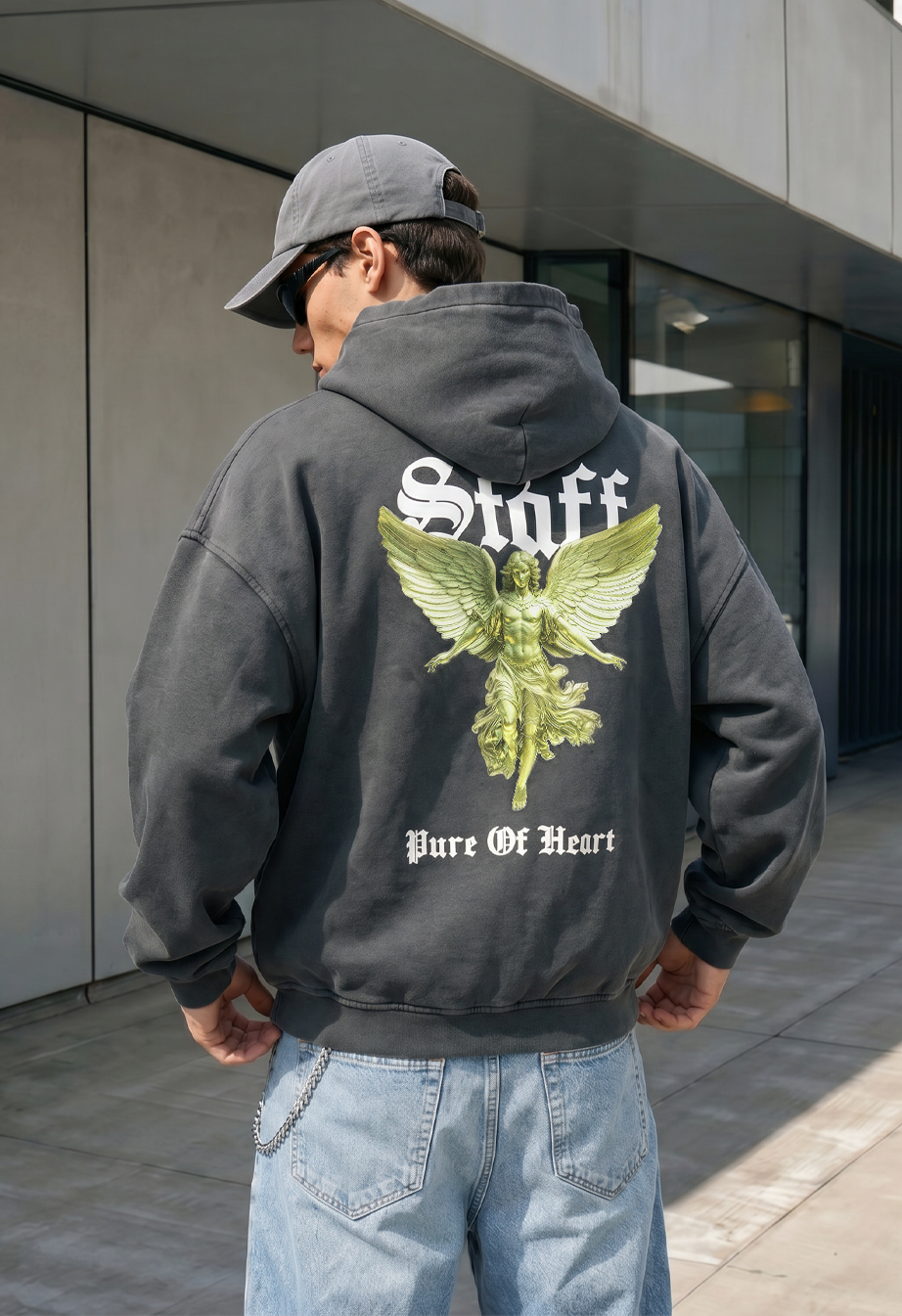 Bluza Staff pure of heart oversize
