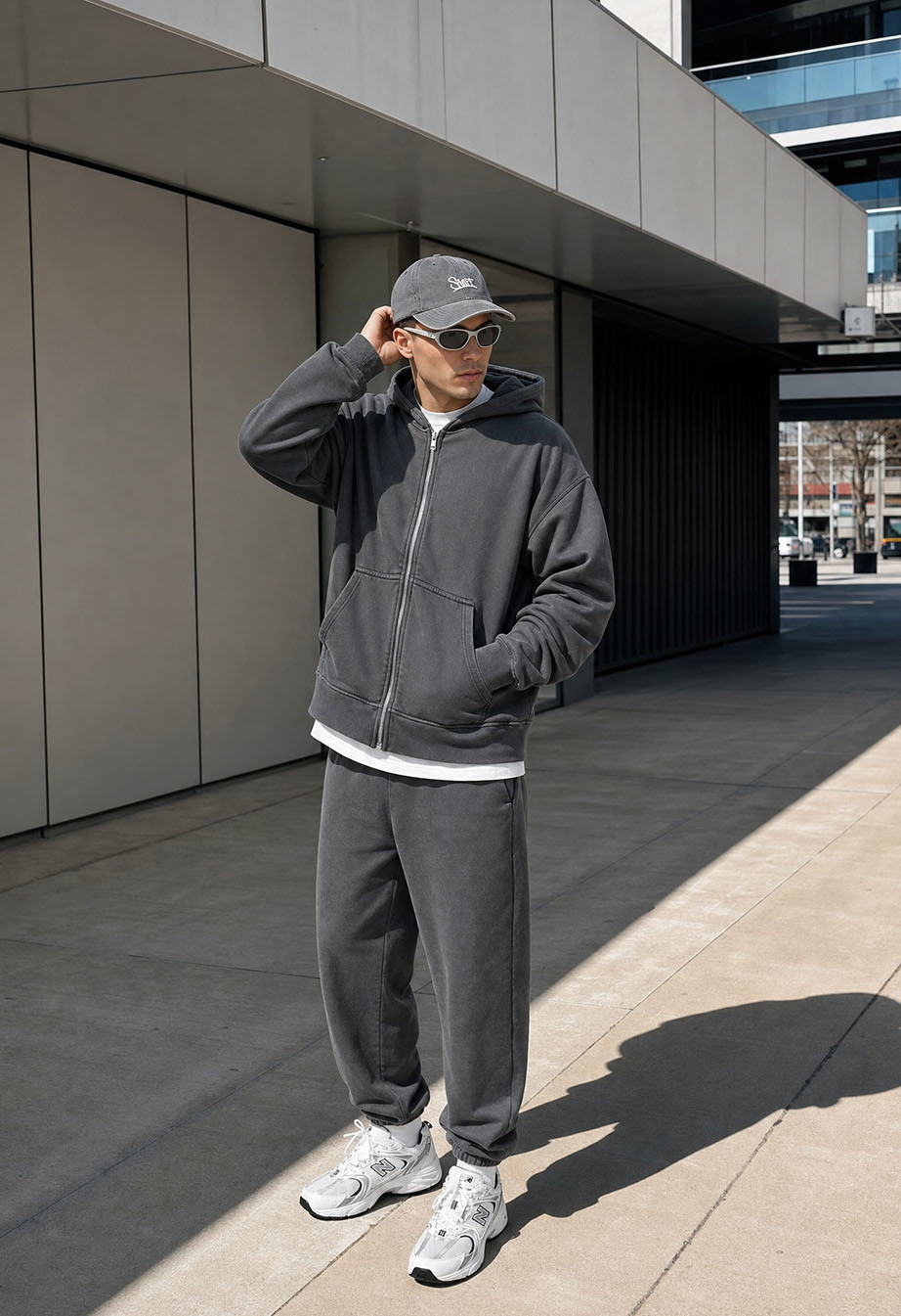 Dres Staff vr gray washed oversize
