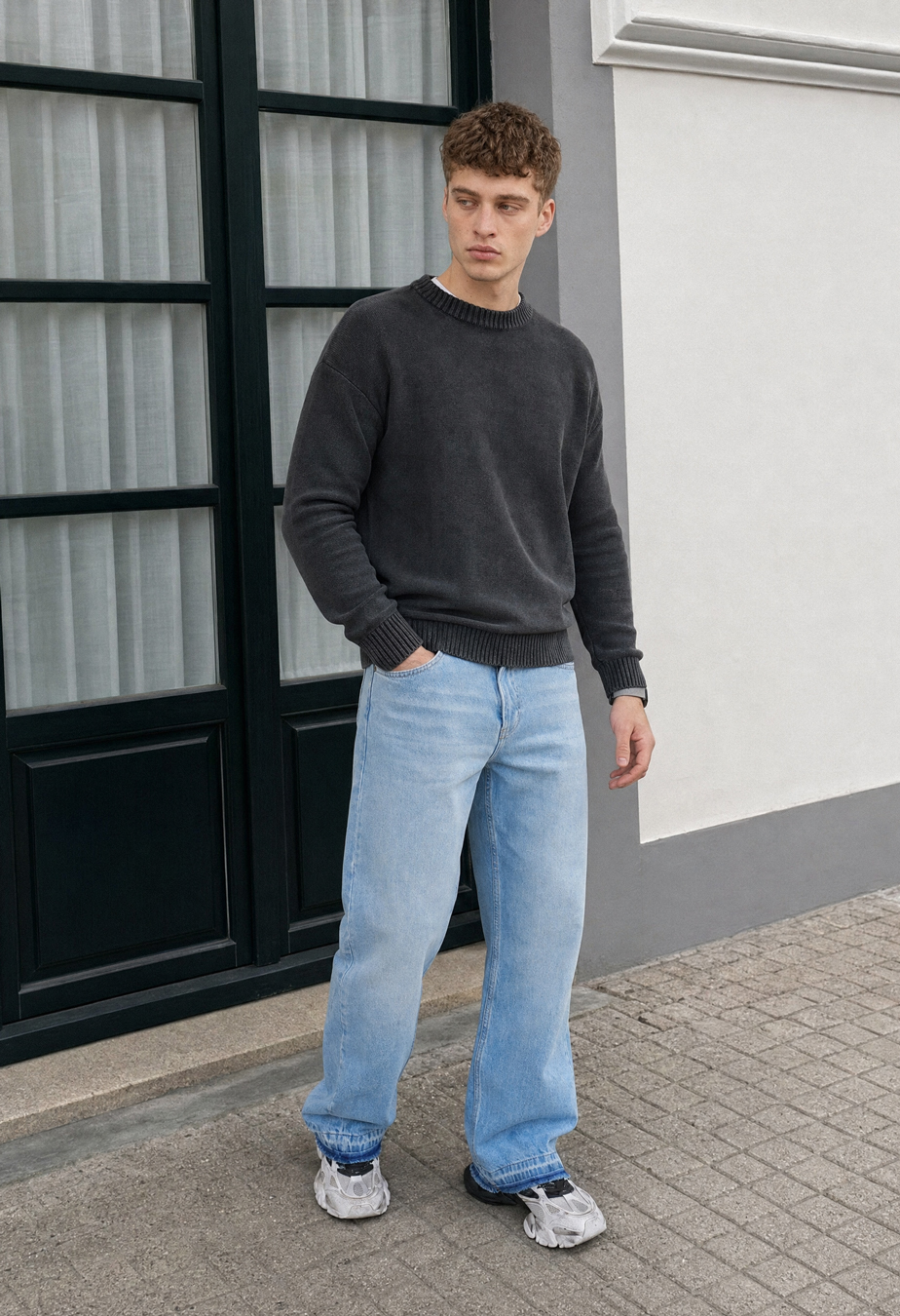 Dżinsy Staff blue flared fit