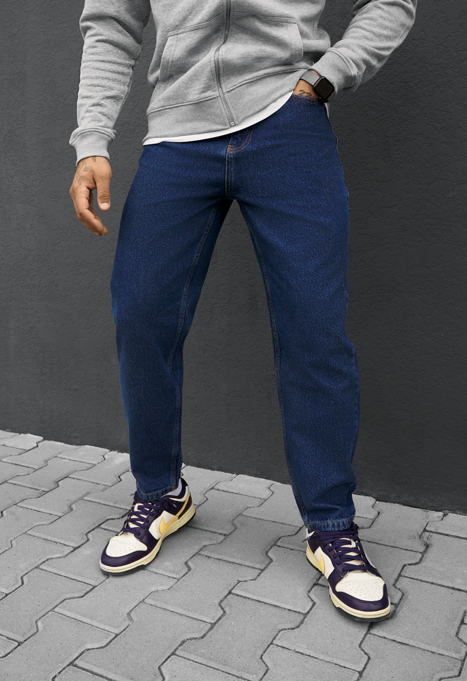 Dżinsy Staff 13 blue slim
