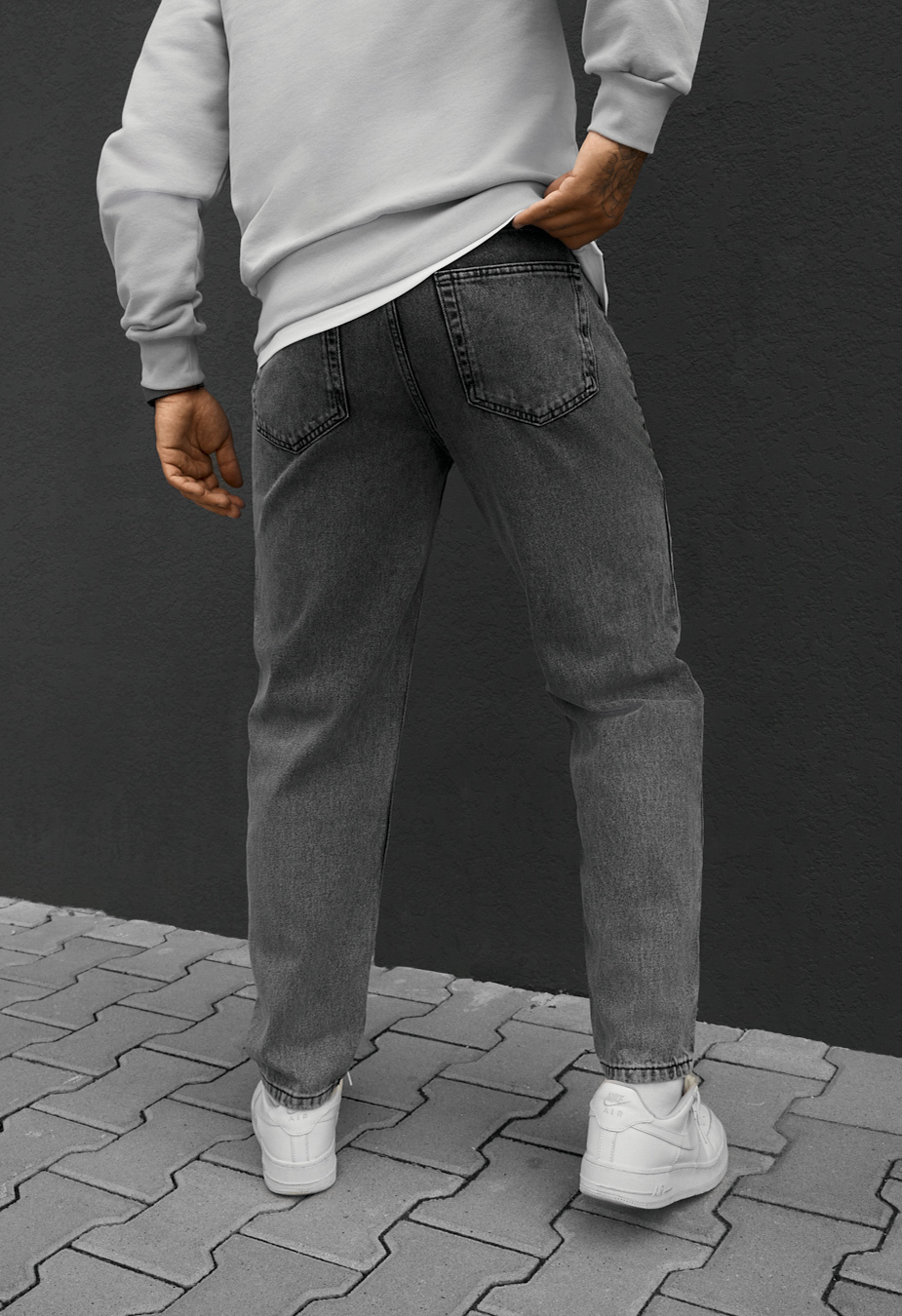 Dżinsy Staff 4 gray regular