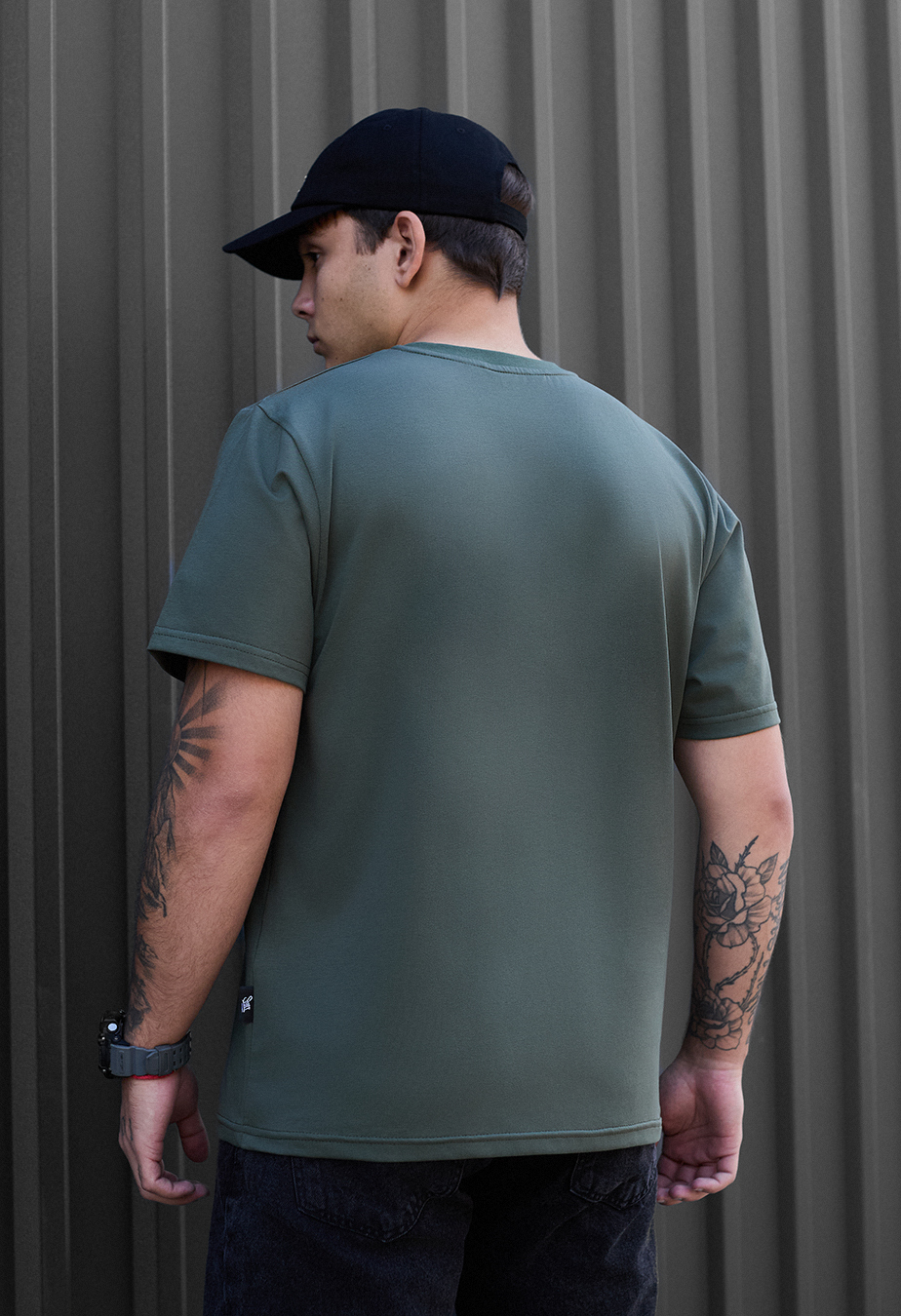 Koszulka Staff khaki basic