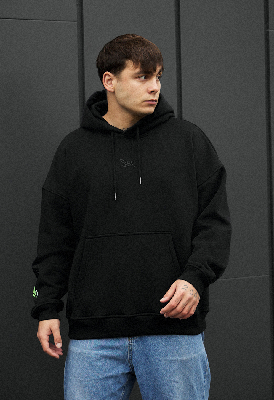 Bluza Staff stars & logo oversize fleece