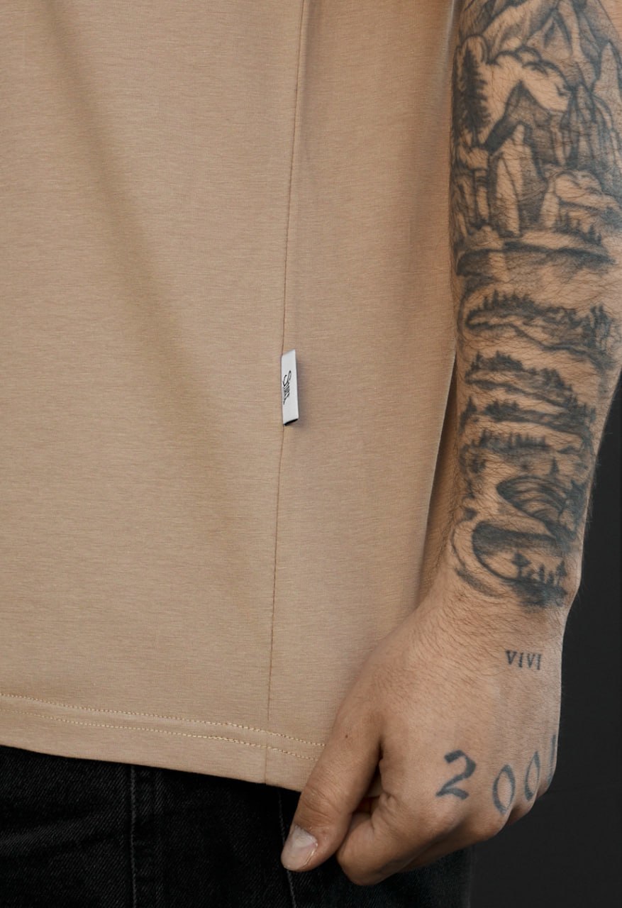 Koszulka Staff ma light brown