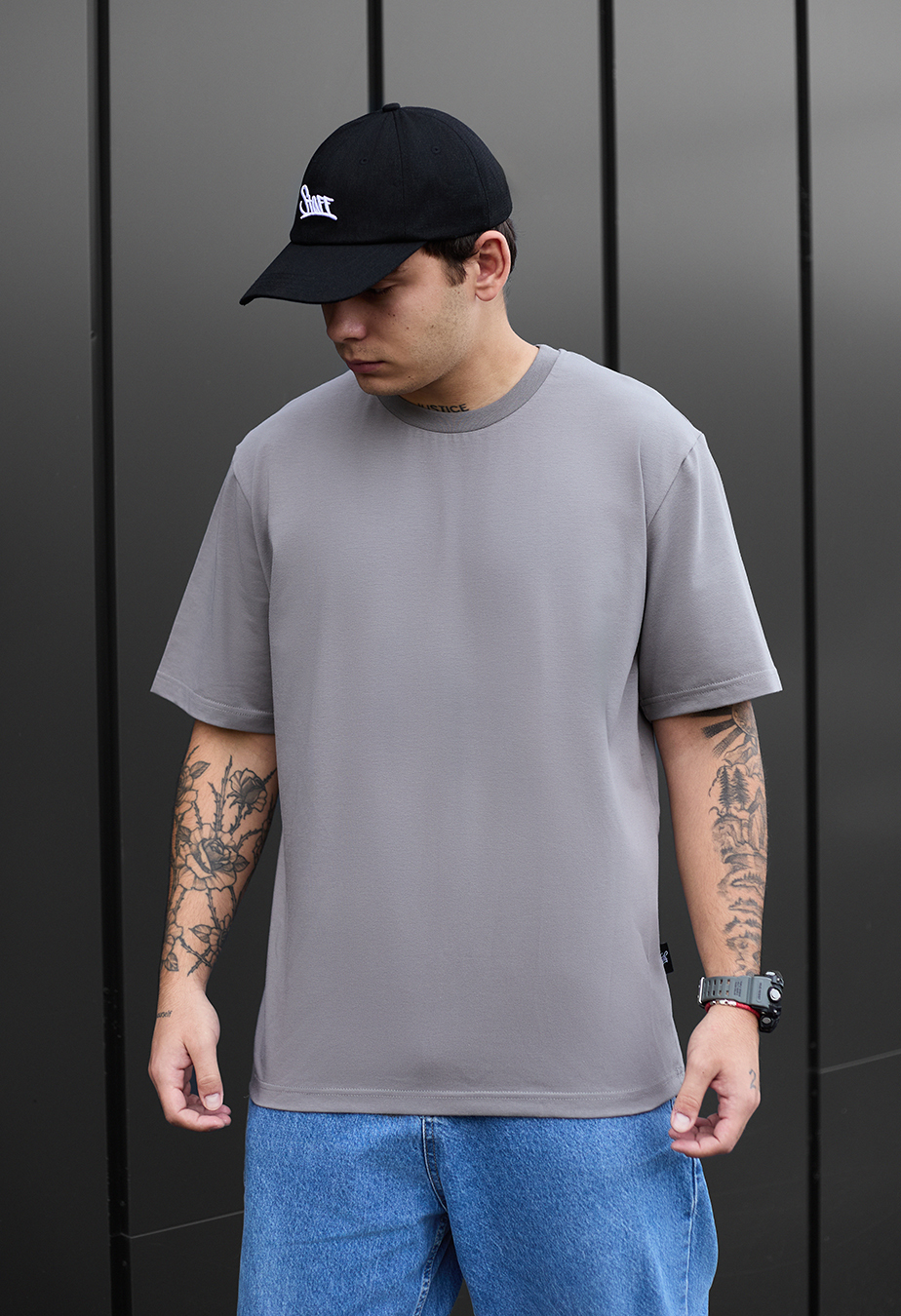 Koszulka Staff gray oversize