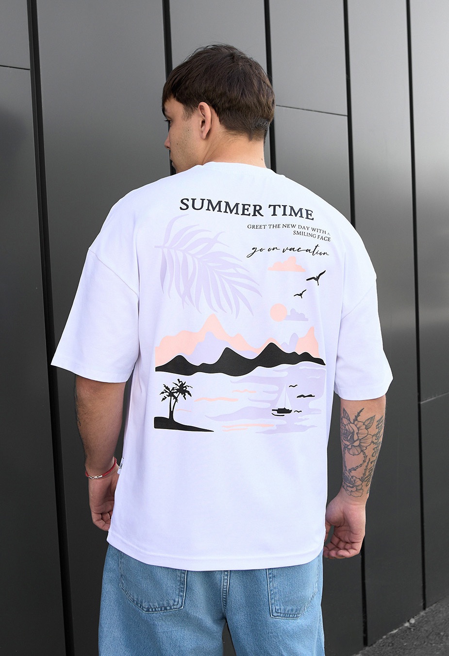Koszulka Staff summer time oversize