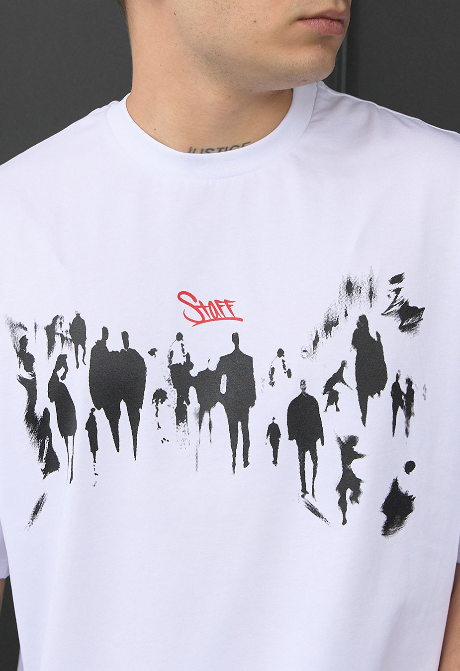 Koszulka Staff logo & people oversize