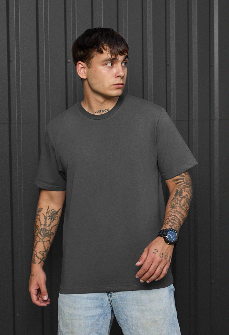 Koszulka Staff dv dark gray