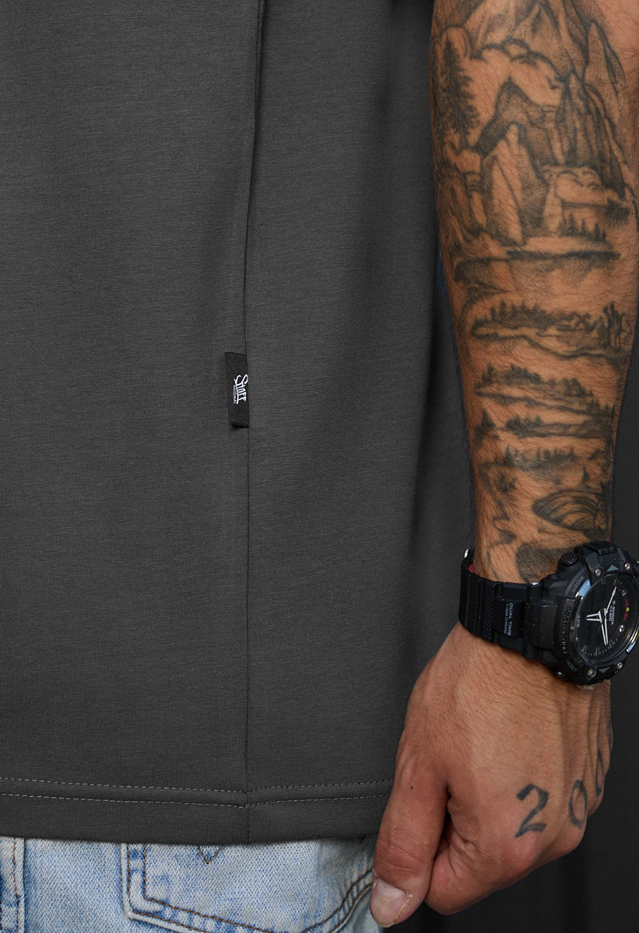 Koszulka Staff dv dark gray