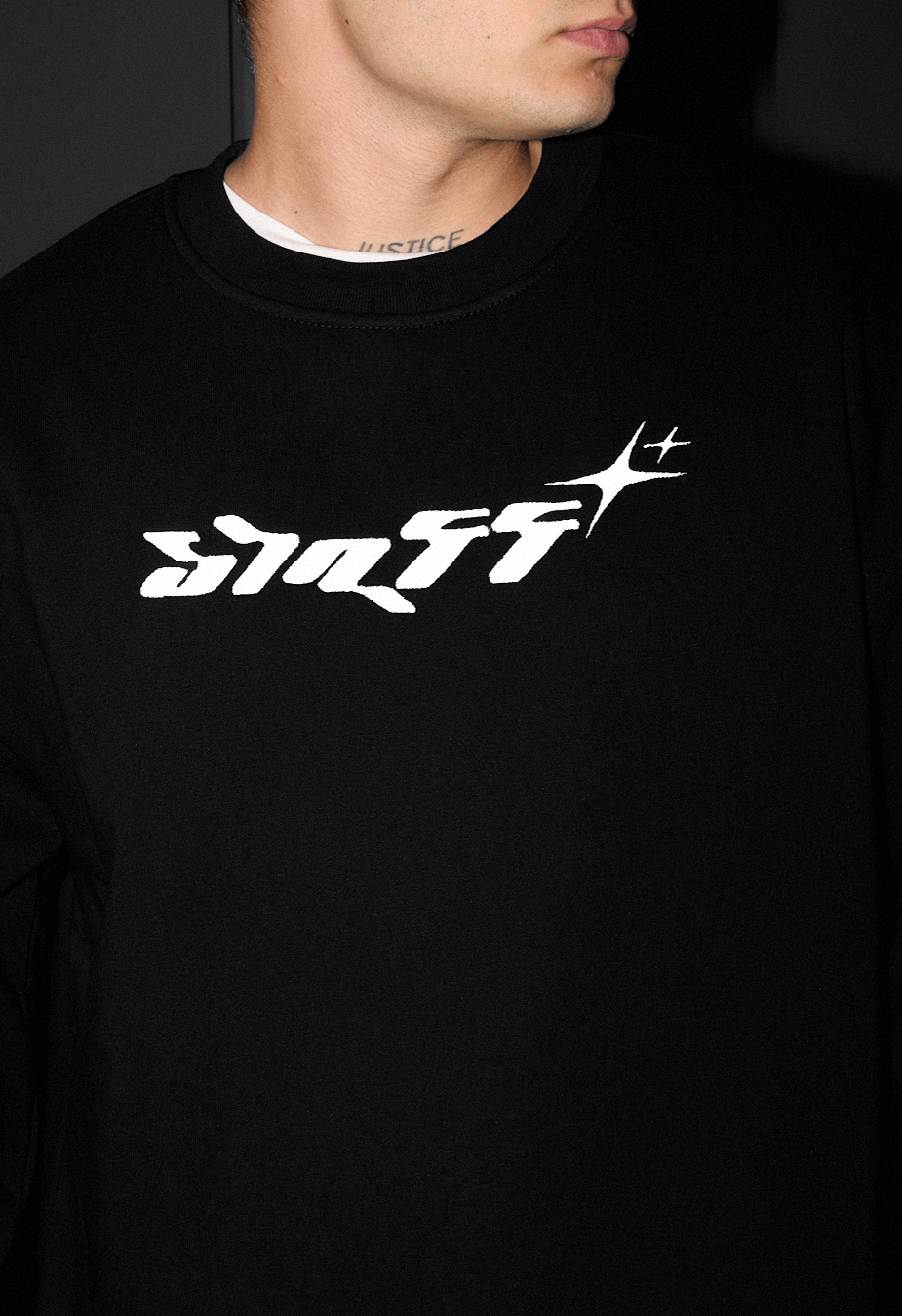 Bluza Staff logo oversize fleece