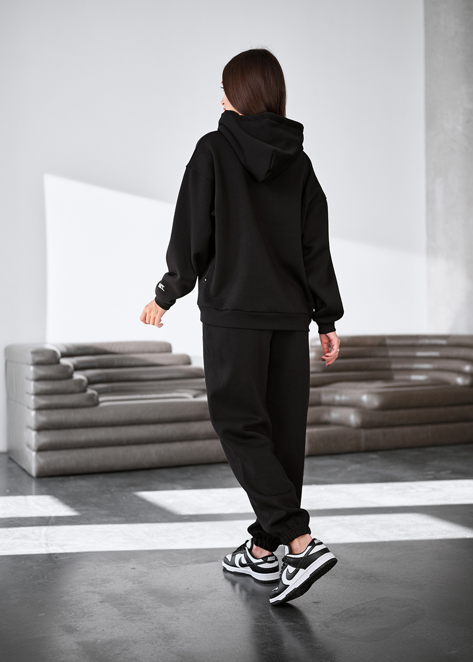 Dres Staff lo black oversize fleece