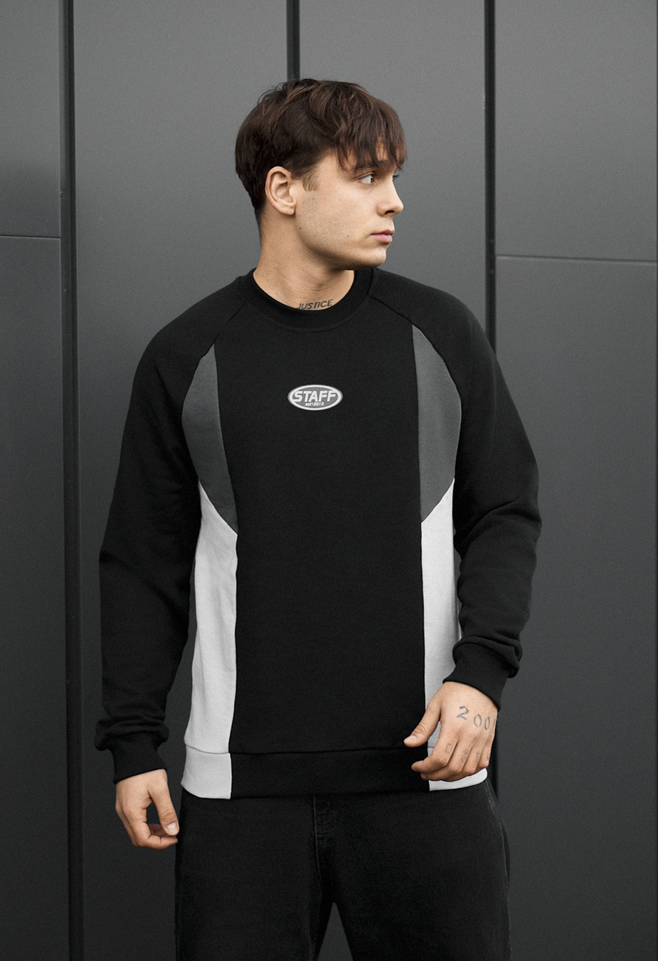 Bluza Staff mix logo