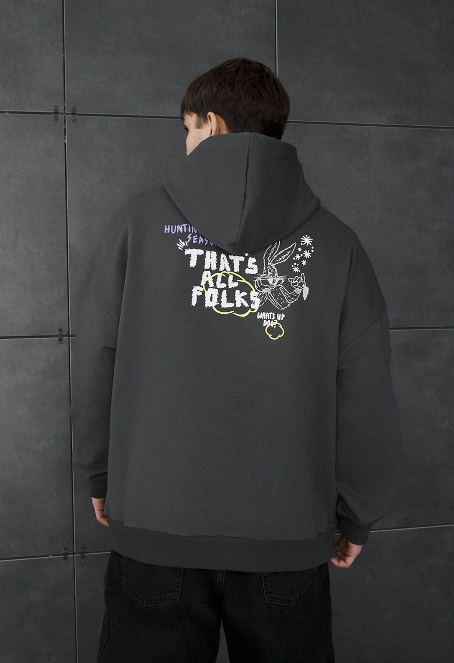 Bluza Staff all folks oversize