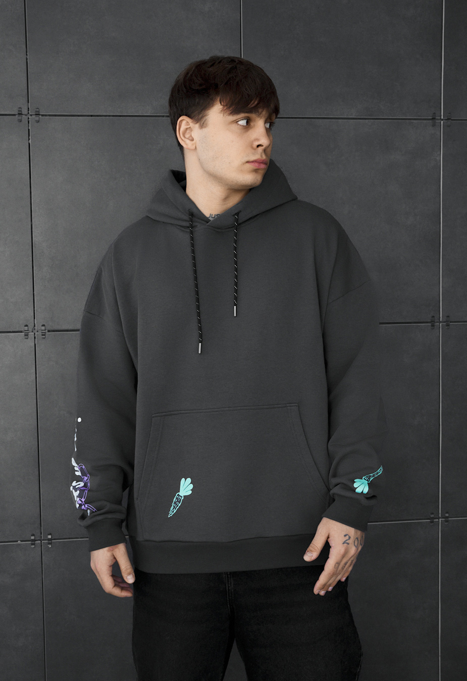 Bluza Staff all folks oversize