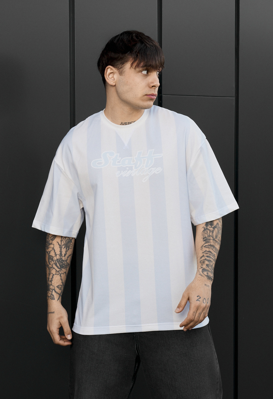 Koszulka Staff vintage logo oversize