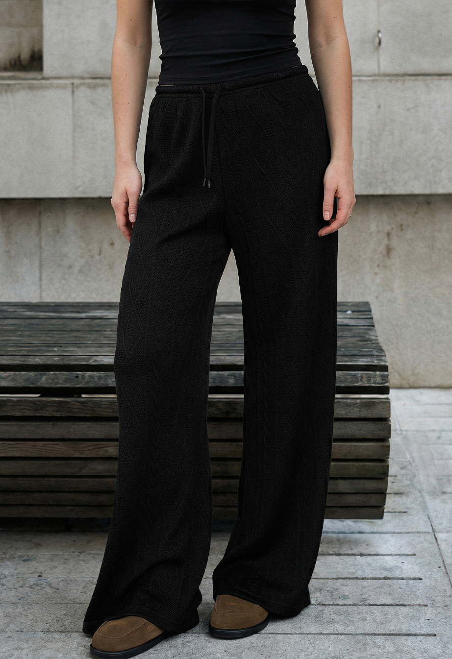 Spodnie Staff ins black