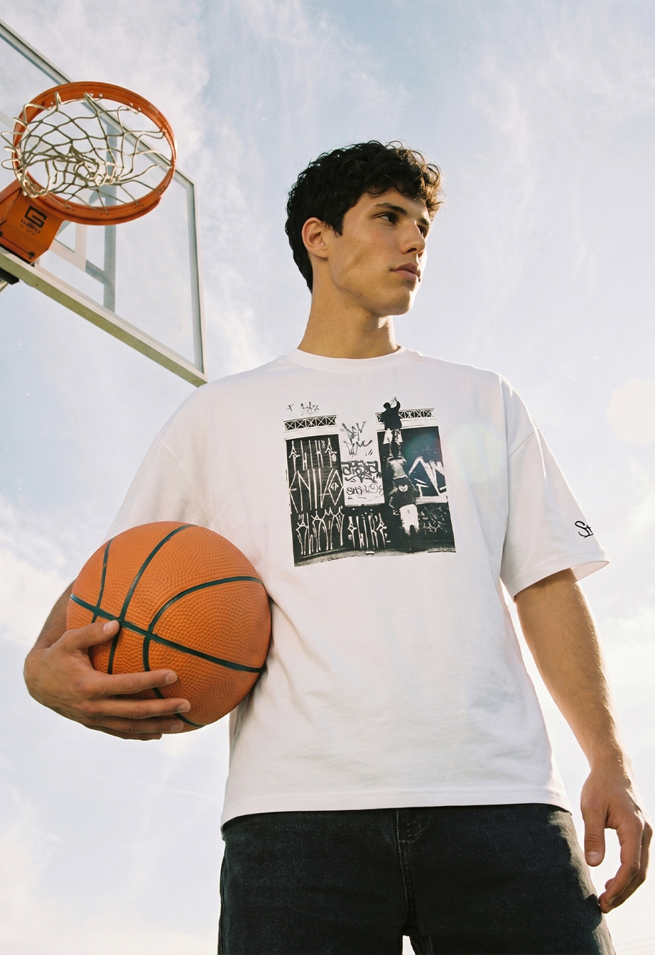 Koszulka Staff white 1 oversize