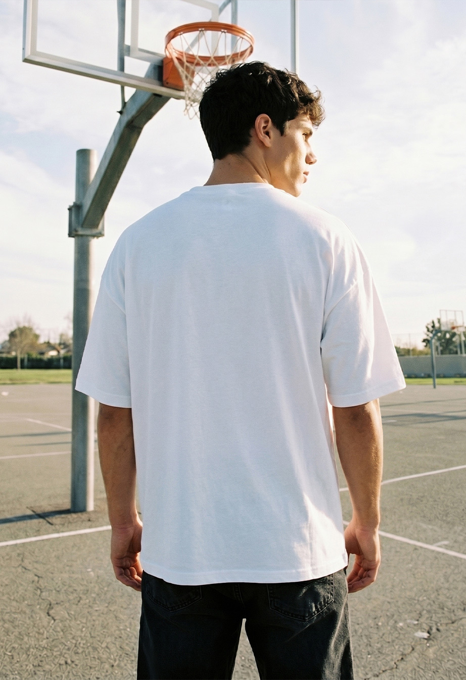 Koszulka Staff white 1 oversize