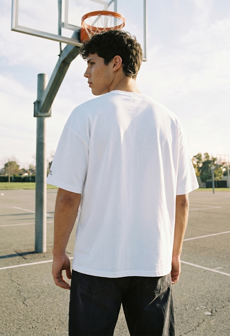 Koszulka Staff white 2 oversize